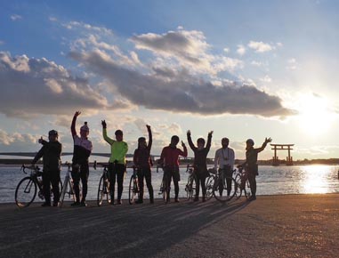 2023.01.28(sat)｜冬の浜名湖と遠州灘ライド｜旅ライド倶楽部・関西