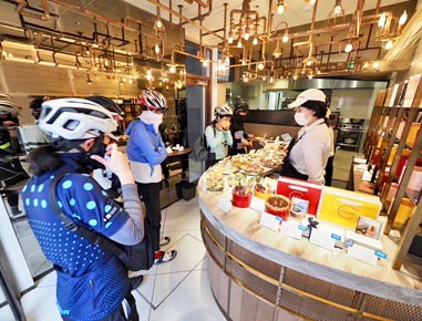 2023.4.16(sun)｜大阪市内・パンスイーツお笑いLIVEライド｜旅ライド倶楽部・関西