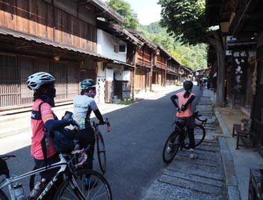 2024.07.21(sun)｜阿寺渓谷と旧中山道 馬籠妻籠ライド｜旅ライド倶楽部・関西